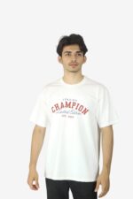 CHAMPION White Oversized T-Shirt