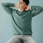 Jacquard Long sleeve T-Shirt