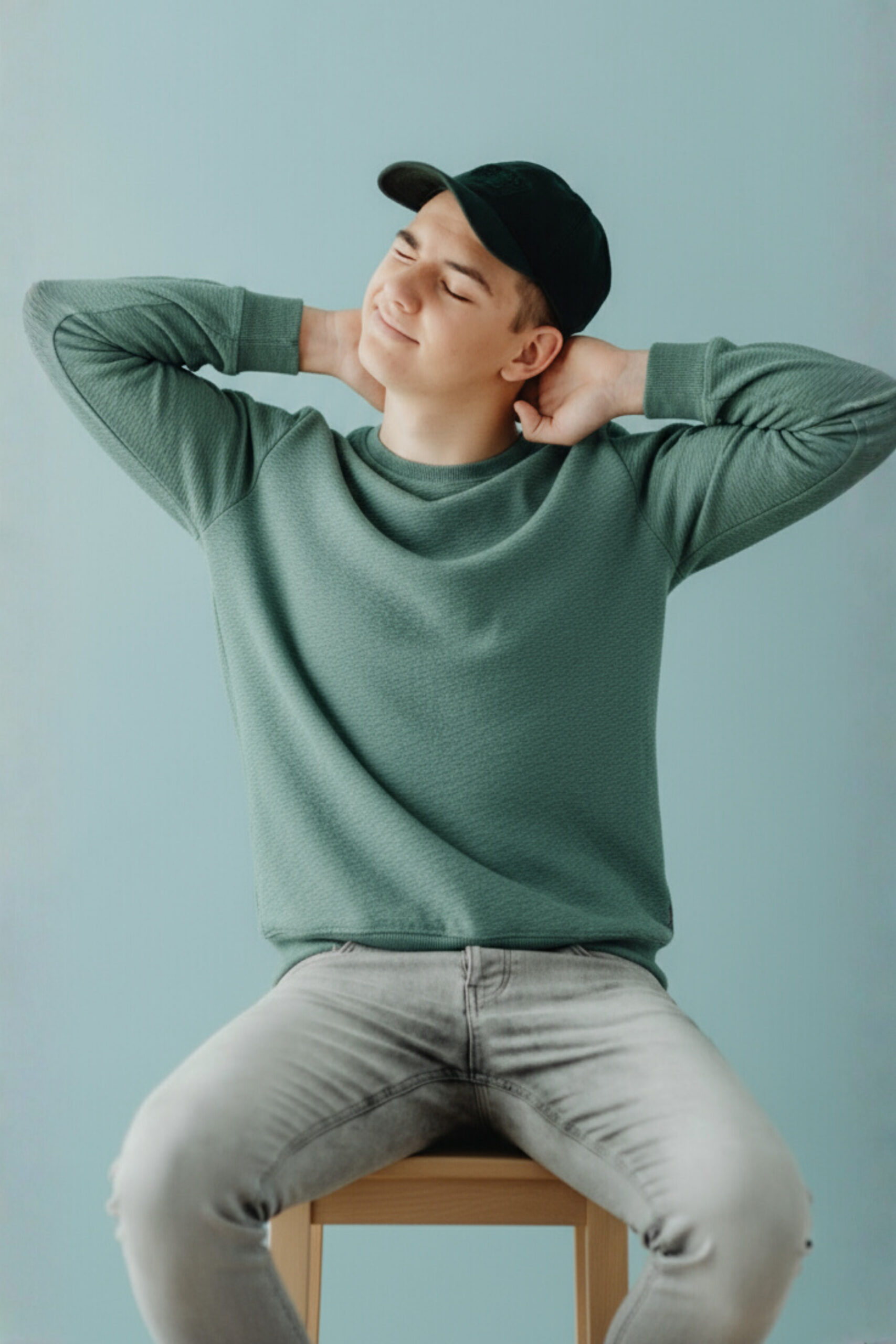 88 Jacquard Long sleeve T-Shirt - Image 1