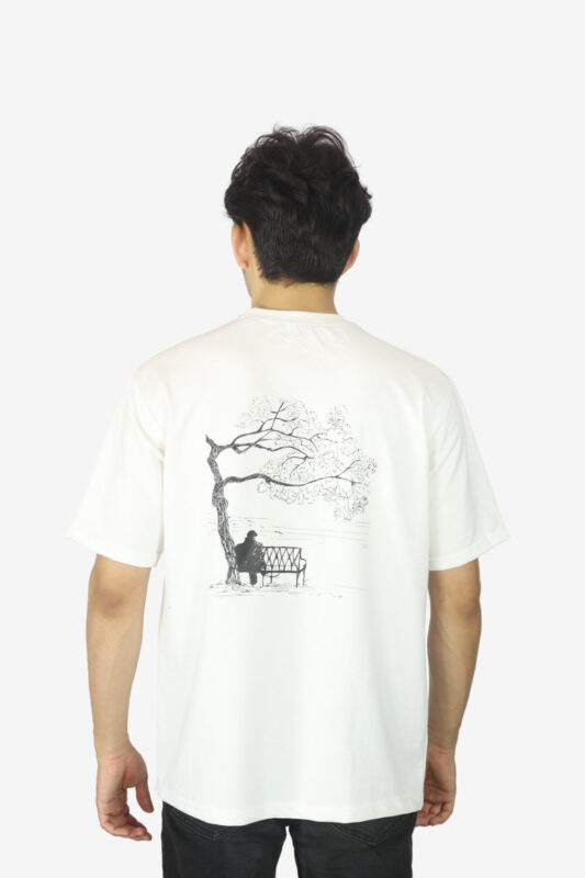 Loose Fit ILLUSION Black T-Shirt