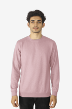 Jacquard Pink Sweatshirt