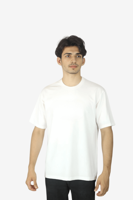 Plain White Oversized Tee