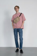 Unisex Pink Oversized T-Shirt