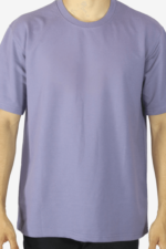 Plain Purple Oversized Tee - Image 2